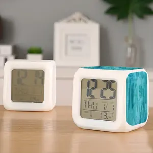 The Sea Colorful Mood Clock