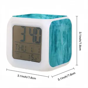 The Sea Colorful Mood Clock