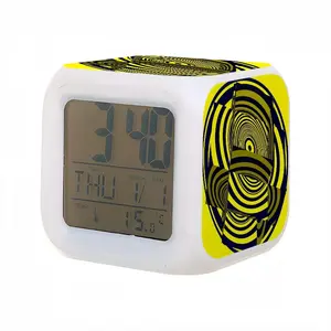 Abunai (Warning) Colorful Mood Clock