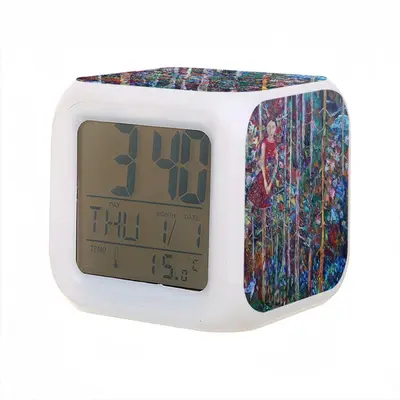 Who Are You Colorful Mood Clock