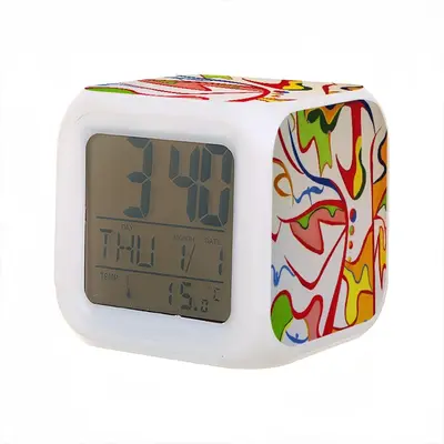 Bs Tree Of Life Colorful Mood Clock