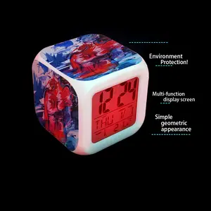 Metropolis Colorful Mood Clock