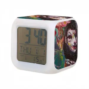 Visitation Colorful Mood Clock