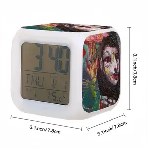 Visitation Colorful Mood Clock