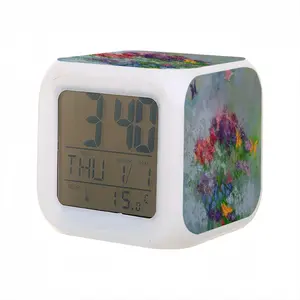 Breezy Day Colorful Mood Clock