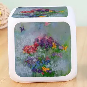 Breezy Day Colorful Mood Clock