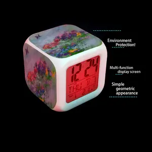 Breezy Day Colorful Mood Clock