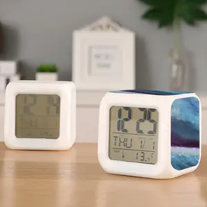 The Sea Colorful Mood Clock