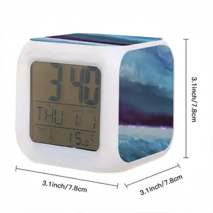 The Sea Colorful Mood Clock