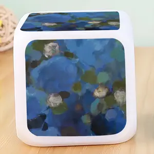 Water Lilies 2 Colorful Mood Clock