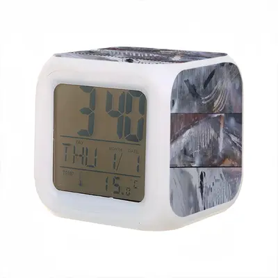 Rolled Dimensions Colorful Mood Clock