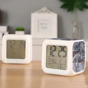 Rolled Dimensions Colorful Mood Clock