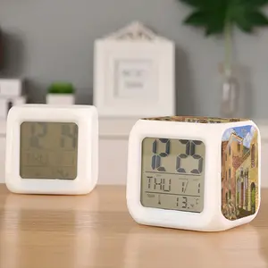 The Golden Age Colorful Mood Clock