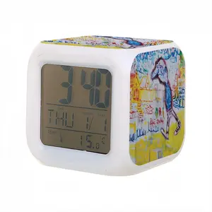 Daddy Colorful Mood Clock