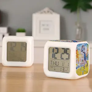 Daddy Colorful Mood Clock