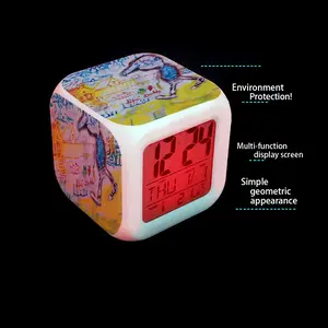 Daddy Colorful Mood Clock