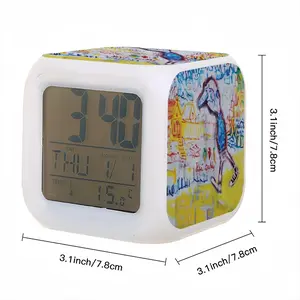 Daddy Colorful Mood Clock