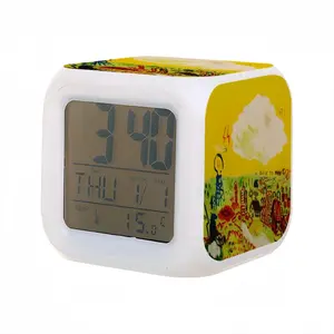 Back To The 30S Colorful Mood Clock