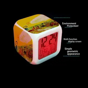 Back To The 30S Colorful Mood Clock