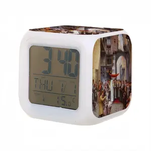 Jewish Wedding Colorful Mood Clock