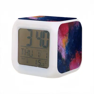 Sighs And Dizziness Colorful Mood Clock