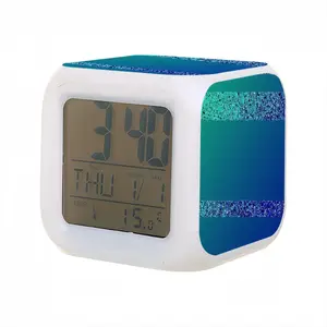 Blank Stare Colorful Mood Clock