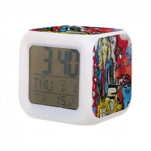 Tourments Colorful Mood Clock