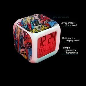 Tourments Colorful Mood Clock