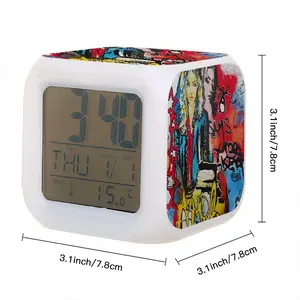 Tourments Colorful Mood Clock