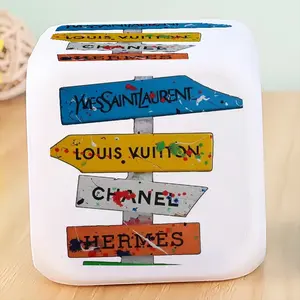 Villages Of Brands Colorful Mood Clock