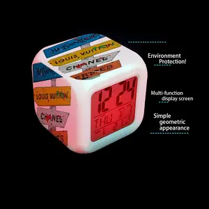 Villages Of Brands Colorful Mood Clock