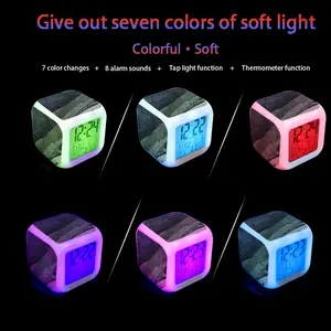 Message Series 2D Colorful Mood Clock