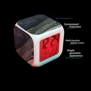 Message Series 2D Colorful Mood Clock