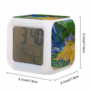 La Calanque Den Vau Colorful Mood Clock