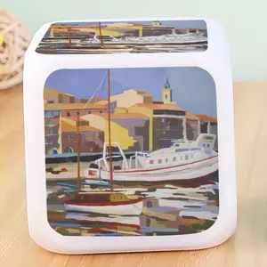 Sète The Navy Colorful Mood Clock