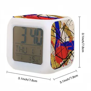 Meghan Colorful Mood Clock