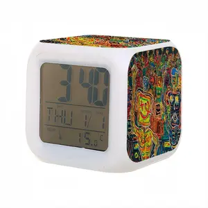 Together Colorful Mood Clock