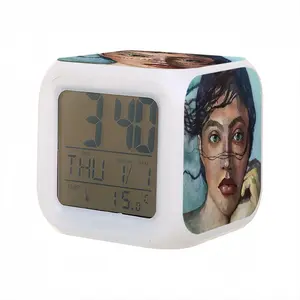 The Wind Colorful Mood Clock