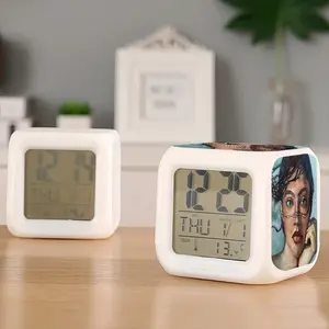 The Wind Colorful Mood Clock