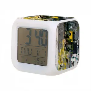 Stones And Water Colorful Mood Clock