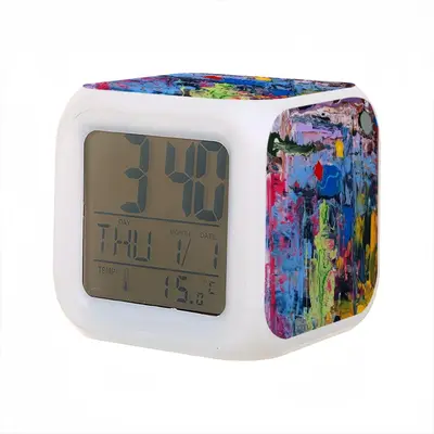 Fairy Magic Colorful Mood Clock