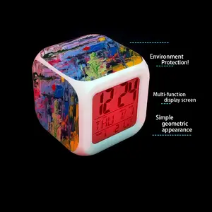 Fairy Magic Colorful Mood Clock