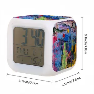 Fairy Magic Colorful Mood Clock