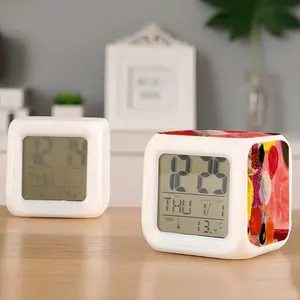 First Dual Colorful Mood Clock