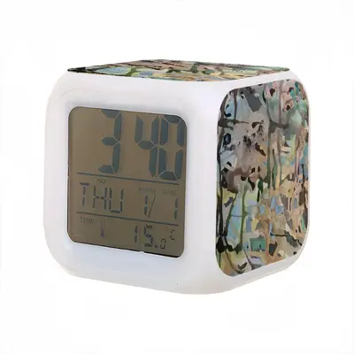 Urdimbre Colorful Mood Clock