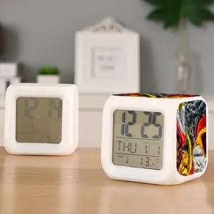 Monochromatic Not Colorful Mood Clock