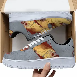 Men Fan Tail Low Top Shoes