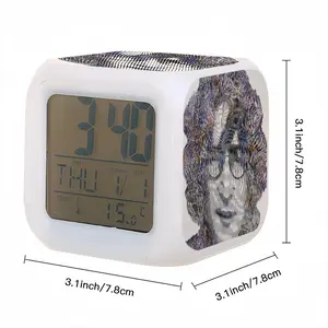 Imagine John Lennon Colorful Mood Clock