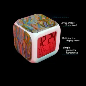 Flourish Code Colorful Mood Clock