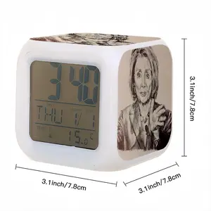 Nancy Pelosi Colorful Mood Clock